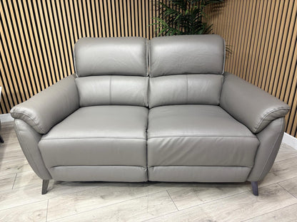 Furniture Village JUDE Style Leather 3 + 2 Seater Power Sofa Set - RRP £4,690