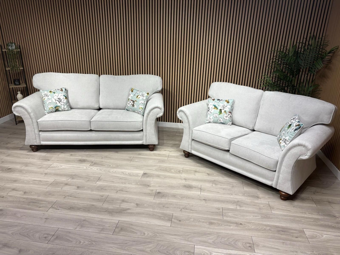 Furniture Village Grosvenor Fabric 3+2 Seater Sofa Set - RRP £2795