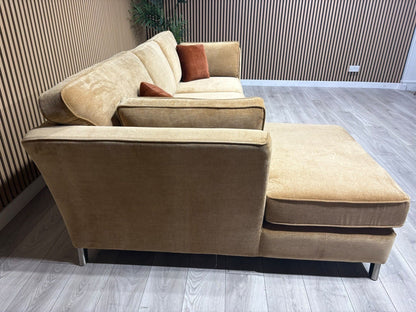Furniture Village SASHA Fabric Large LHF Chaise Corner Sofa - RRP £3,295