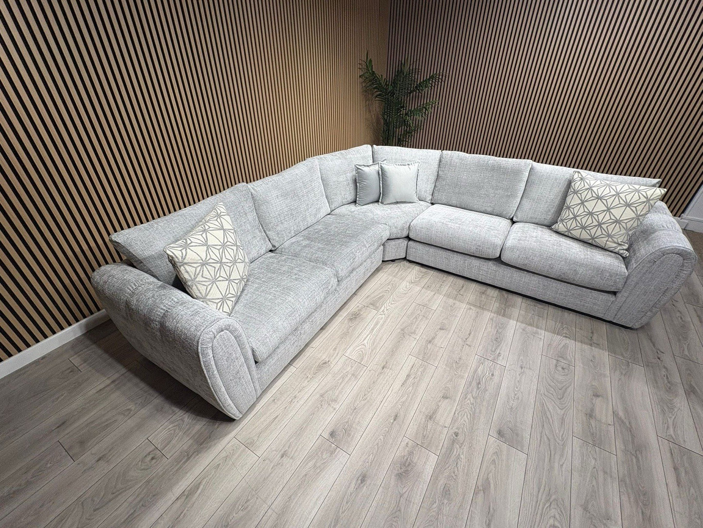 Sofology MARBLE ARCH Style 2 Corner 2 Large Fabric Corner Sofa - RRP £3,599