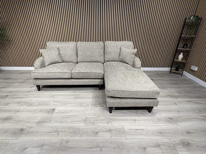 Laura Ashley LYNDEN Style Fabric 3 Seater RHF Chaise Corner Sofa - RRP £2625