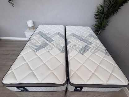 Sealy Elevate Ultra BRONTE 6ft Superking Zip & Link Mattress, Firm - RRP £2899