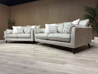 Very Home SANREMO Fabric 3 Seater + 2 Seater Sofa Set - RRP £2,948