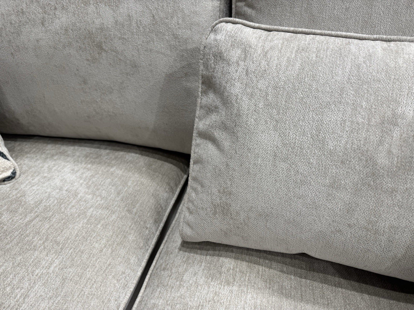 Sofology CAVALLI Style Fabric Open Chaise Corner Sofa + Footstool RRP £5398 Made To Order