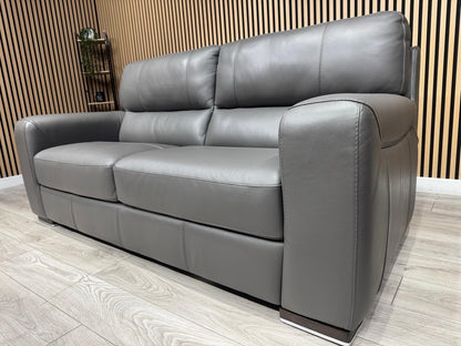 ScS - Sisi Italia LUCCA Leather 3 Seater Sofa + Armchair Set - RRP £3898