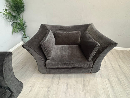 Sofology Westbridge OPERA Fabric Large 4 Seater Sofa + Snuggler Chair, RRP £4598