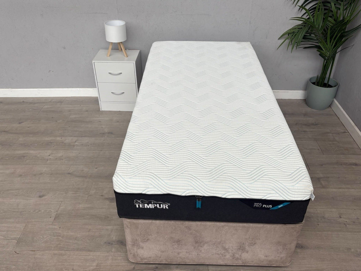 Tempur PRO PLUS Smart Cool 3ft Single 90 x 190cm Mattress, Soft - RRP £1,699