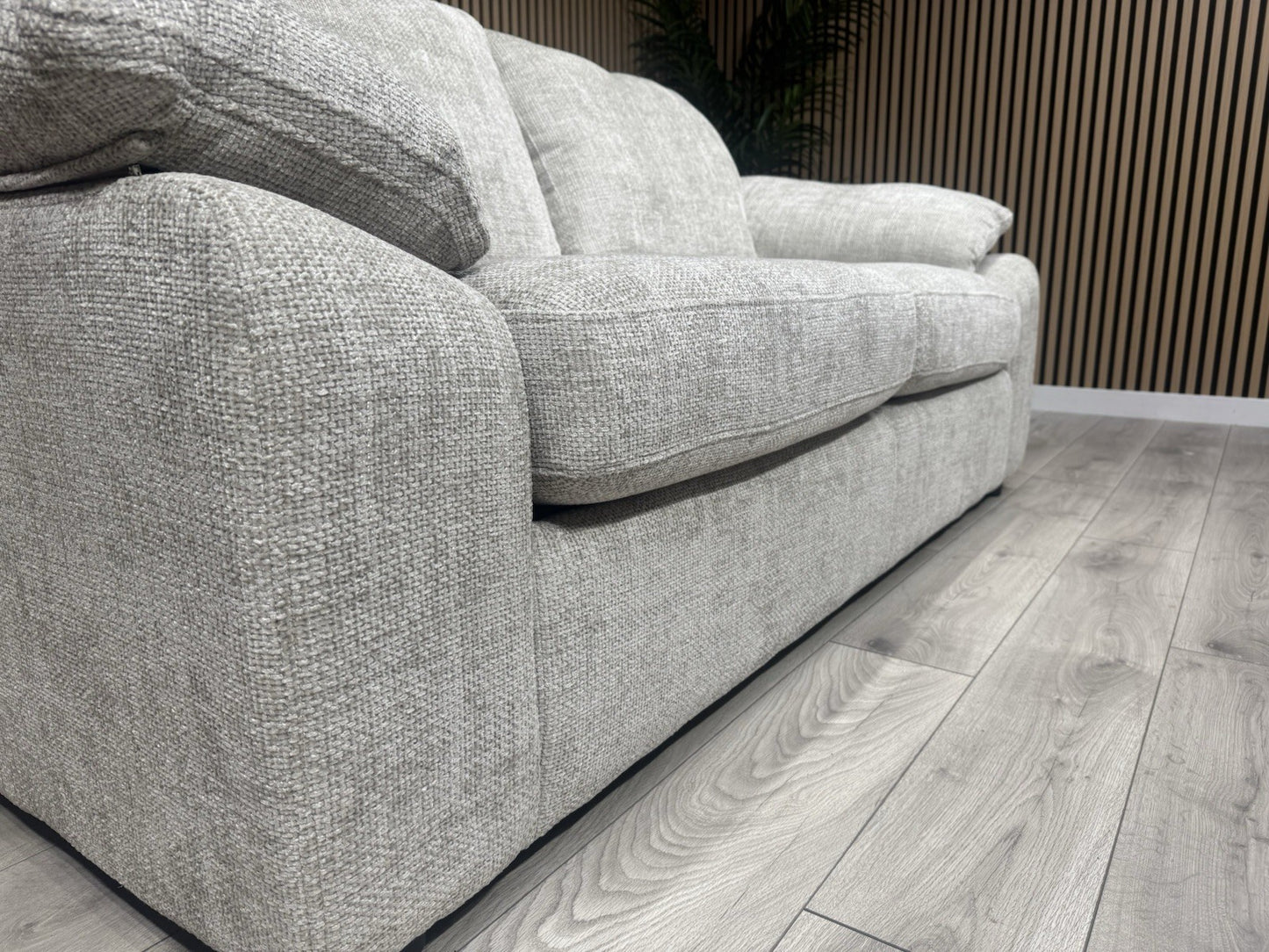 SCS - Hampton Woven Fabric 3 Seater Sofa Bed - RRP: £2000