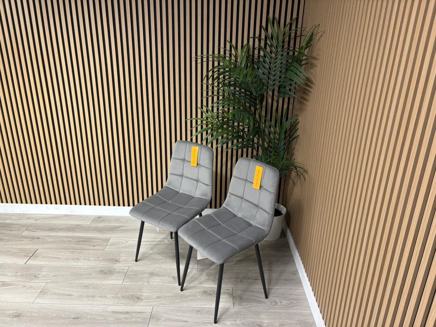 NEXT Sample - Brushed velvet dining chair