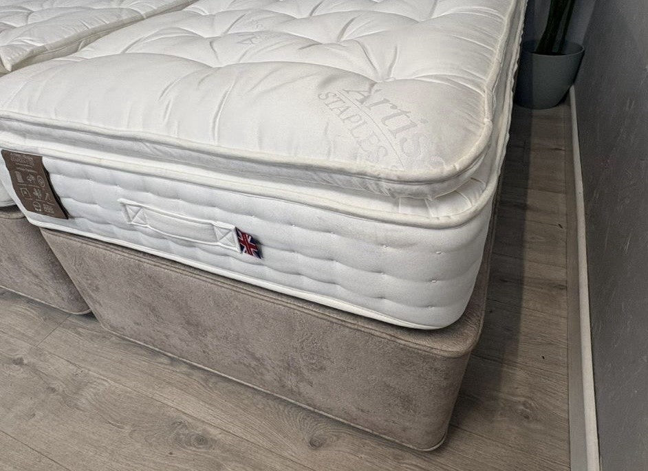 Staples and Co Artisan OPULENCE Zip & Link Mattress, 6ft Superking - RRP £2,399