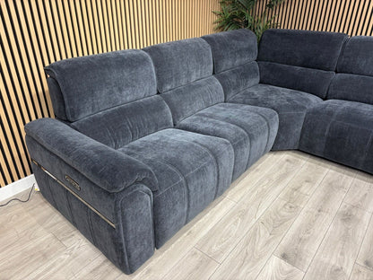 Furniture Village ECLIPSE Style Large Fabric Power Recliner Corner - RRP £3,995