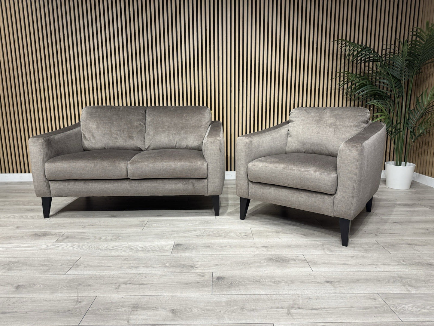 John Lewis BAILEY Style Fabric 2 Seater + Armchair Set - RRP £2590