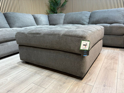 DFS - MAVAM Modular Premium Fabric 2 Corner 2 Sofa + Footstool - RRP £3499