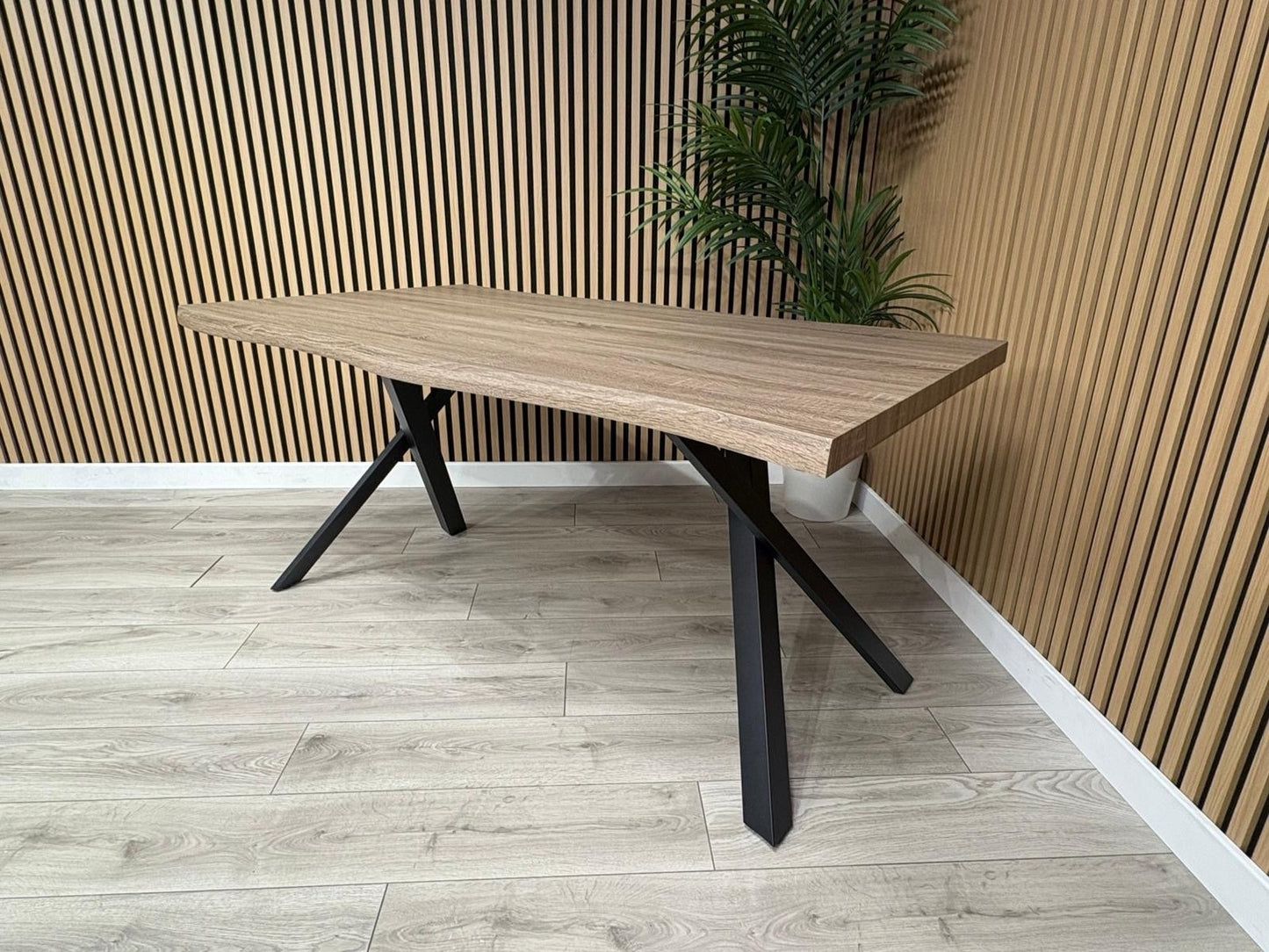 NEXT Sample - RIGA Industrial Dining Table  - RRP £599