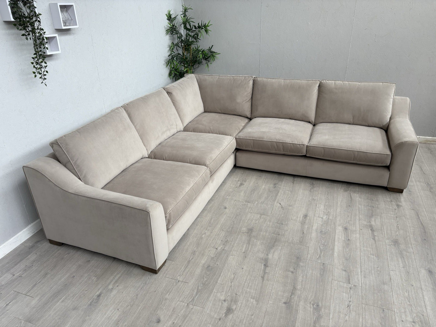 Furniture Village - The Lounge Co. ISOBEL Large Fabric Corner Sofa - RRP £4,845
