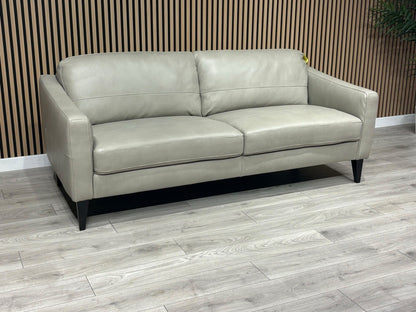 John Lewis BAILEY Style 3 Seater Leather Sofa RRP £2395