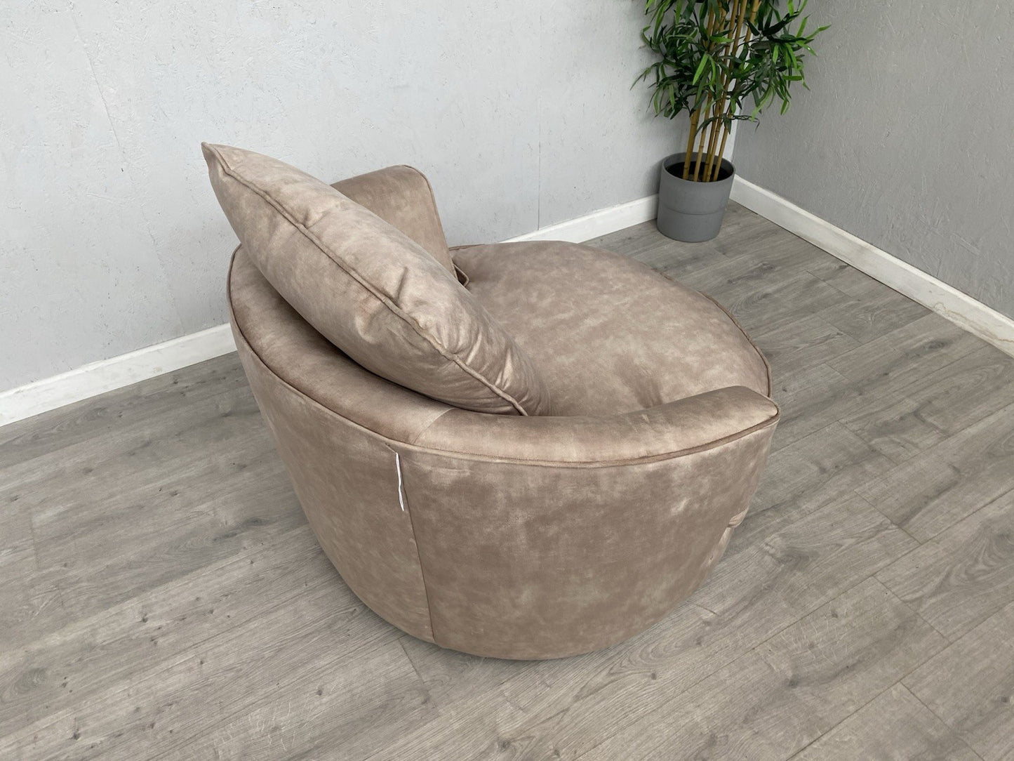 Furniture Village LEGEND Fabric Swivel Chair / Armchair - RRP £799