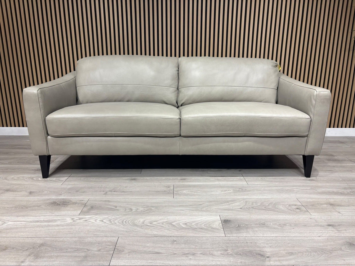 John Lewis BAILEY Style 3 Seater Leather Sofa RRP £2395