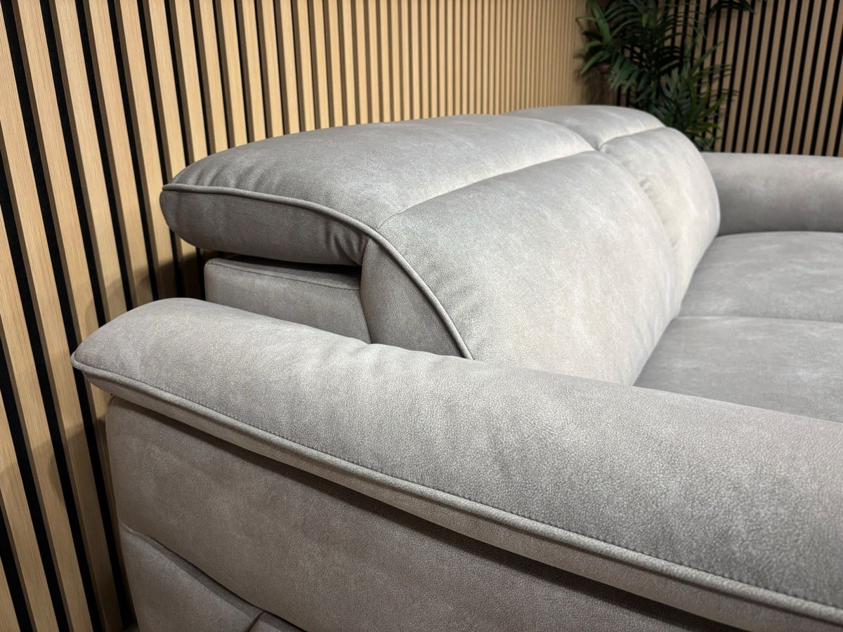 Furniture Village EZRA Style Fabric Power Recliner 3+2 Seater Sofas - RRP £3290