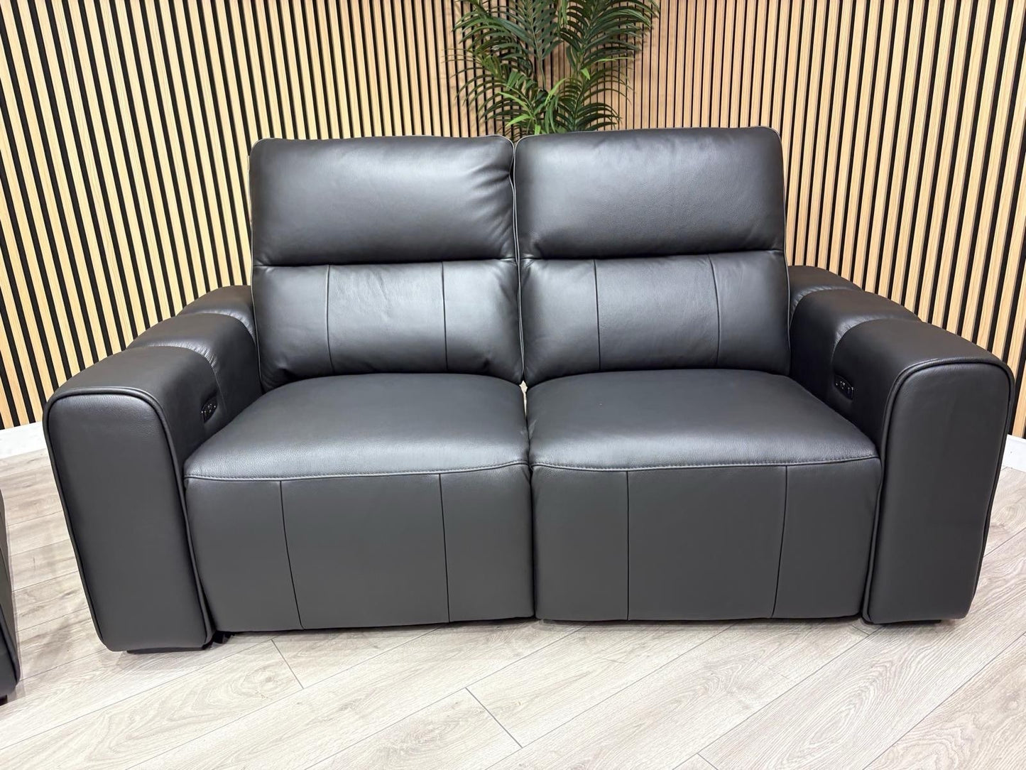 DFS Bellagio Leather 3 Seater + 2 Seater Sofa Set, Power Recliners RRP: £3840
