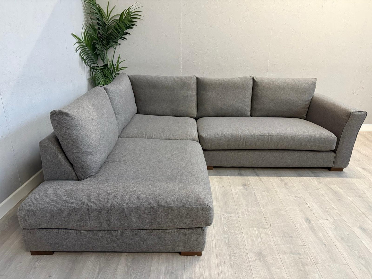 DFS KAIZER / PAIGNTON LHF Open End Chaise Fabric Corner Sofa - RRP £1499