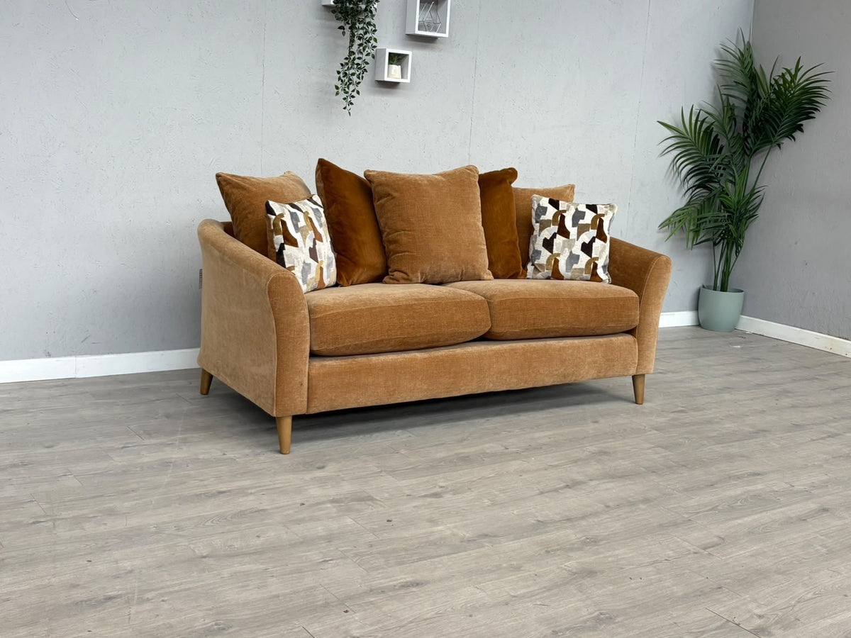 MOLLY Fabric 2 Seater Scatter Back Sofa RRP £1595