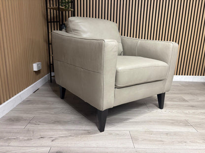 John Lewis BAILEY Style Leather Armchair RRP £1295