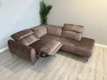 DFS Lidia Left Hand Facing Open Chaise Power Recliner Corner Sofa - RRP £1899