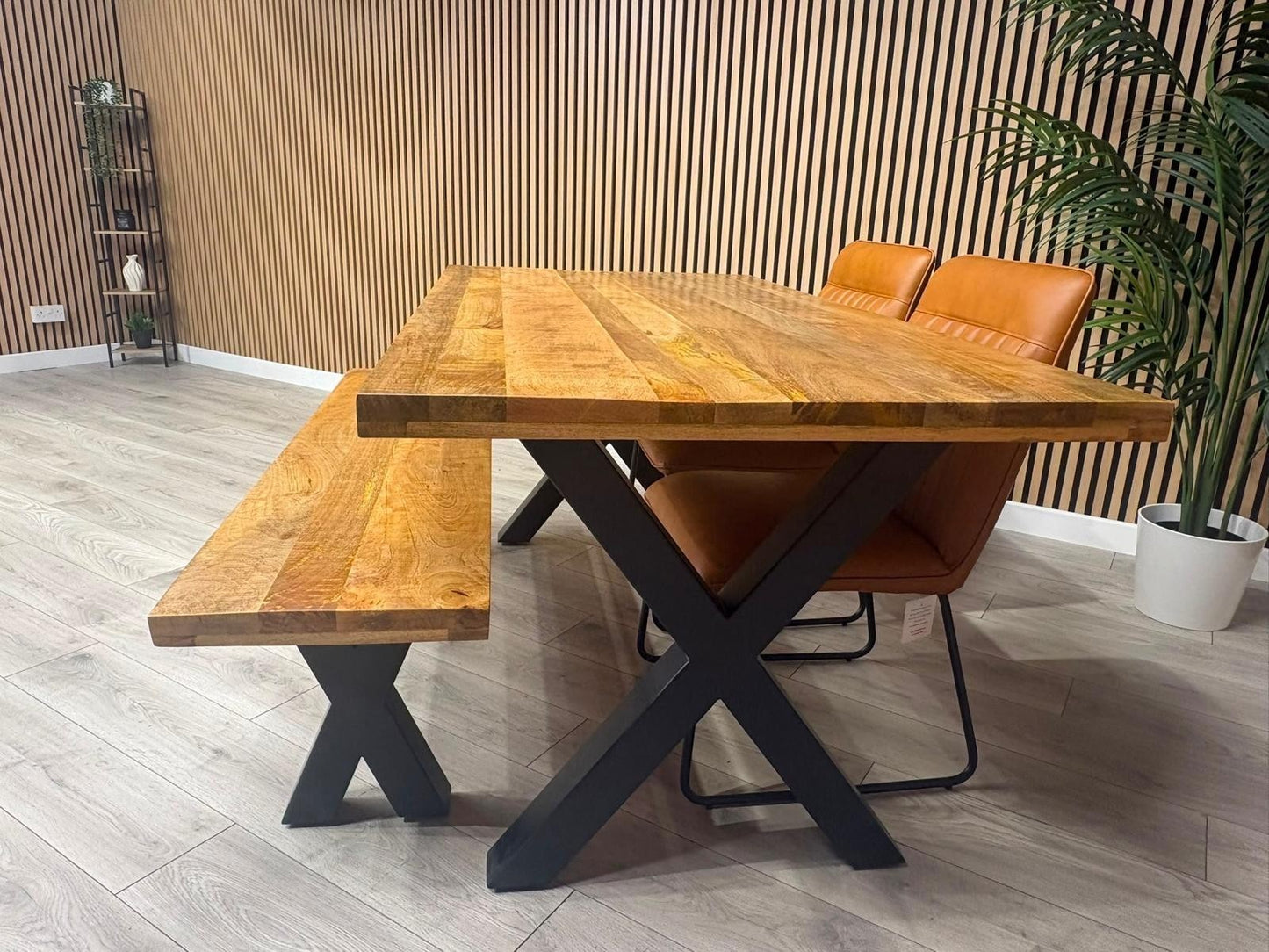 Next Sample - Cuba Mango Wood Dining Set, Different Combinations Available