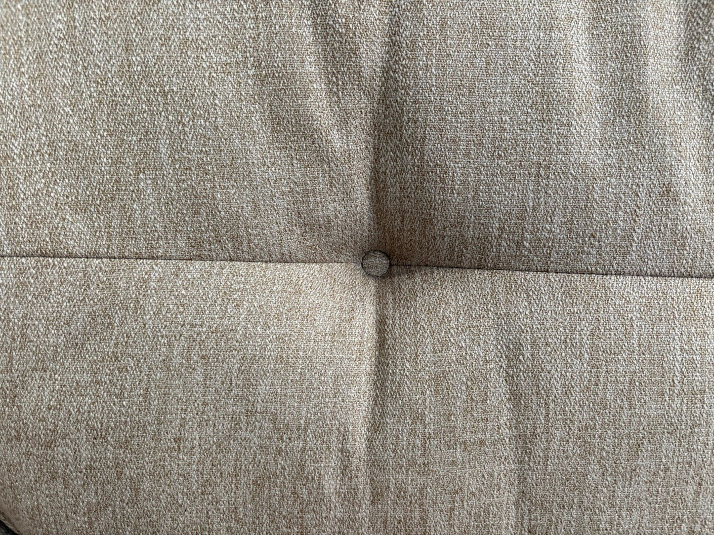 NEXT - Stamford Fabric Button Back Snuggler Armchair, Mid Natural - RRP £899