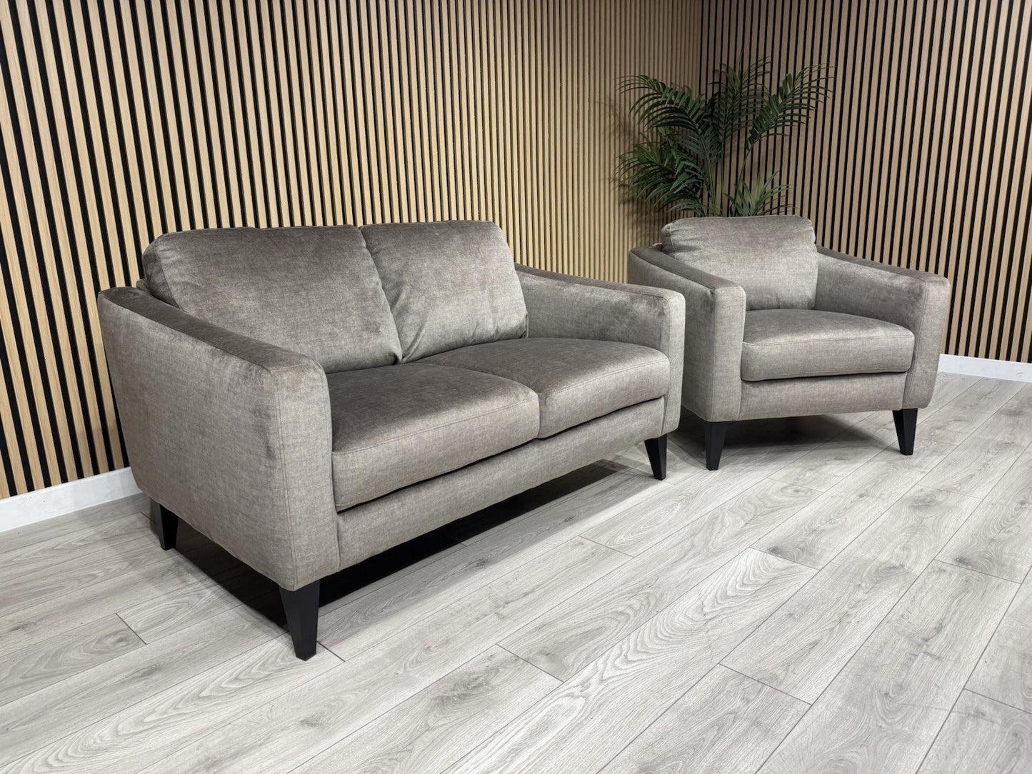John Lewis BAILEY Style Fabric 2 Seater + Armchair Set - RRP £2590