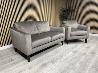 John Lewis BAILEY Style Fabric 2 Seater + Armchair Set - RRP £2590