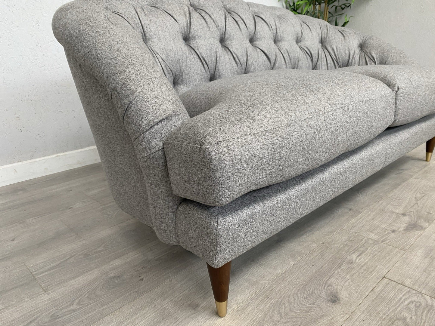 John Lewis - SWOON RADLEY Medium 2 Seater Sofa, Cinder Wool Grey - RRP £1,499