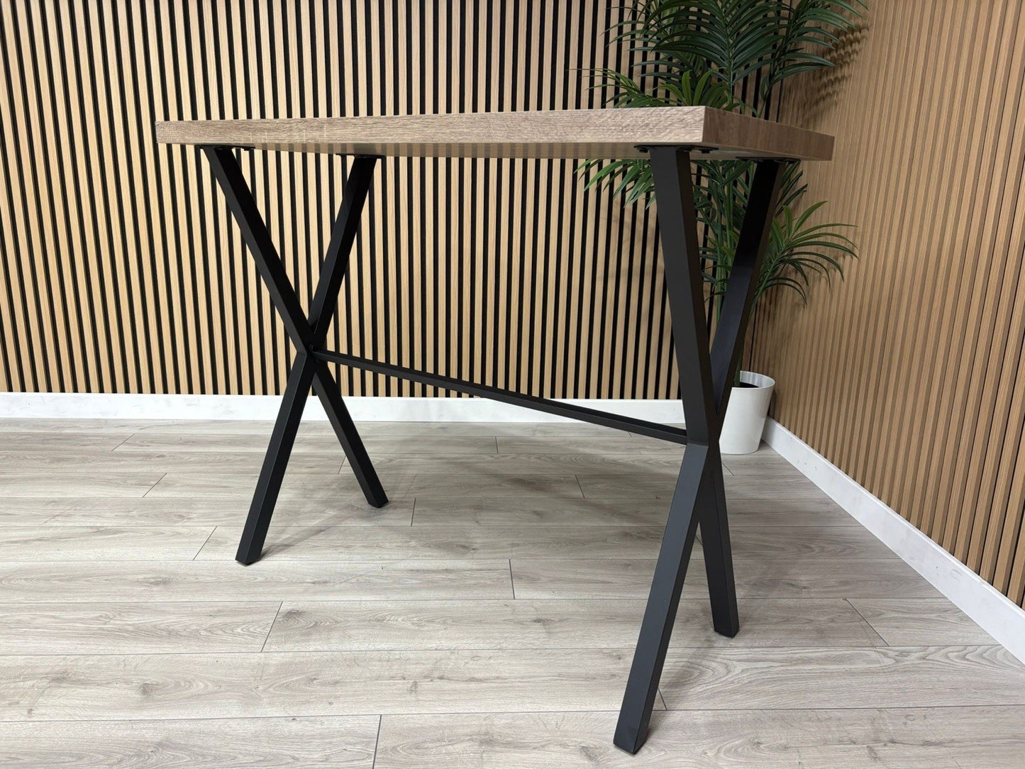 NEXT Sample - RIGA Industrial Breakfast Bar Table  - RRP £599