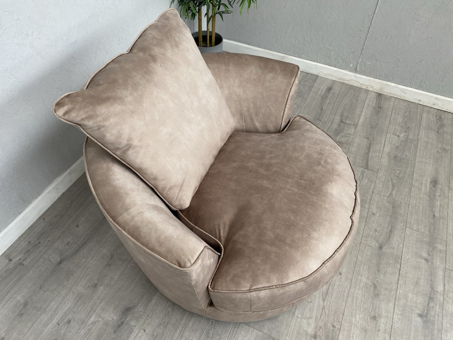 Furniture Village LEGEND Fabric Swivel Chair / Armchair - RRP £799