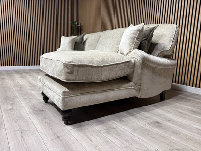 Laura Ashley HERITAGE Style Fabric 3 Seater Chaise Sofa - RRP £2,800