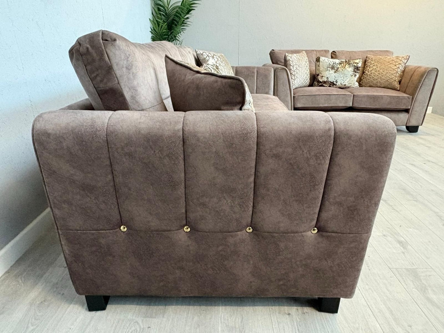 Furniture Village ARIANA / MARIAH Fabric 4 + 2 Seater Sofa Set - RRP £3,690