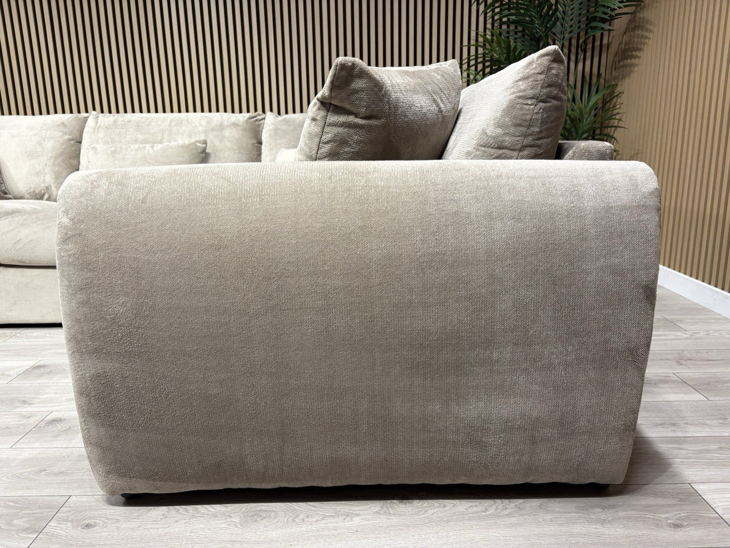 Sofology MARBLE ARCH Style Fabric RHF Corner Sofa, Beige - RRP £3,599