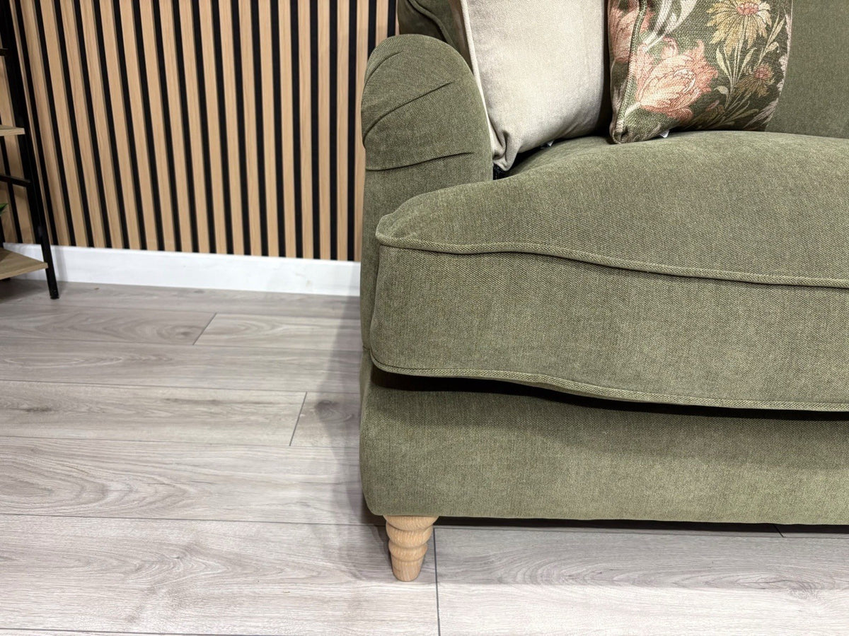 Laura Ashley HERITAGE Style Fabric Love Chair / Armchair - RRP £1,499