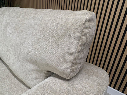 DFS Sample Enzo Fabric 3 Seater Sofa + Love Chair Set RRP £2599