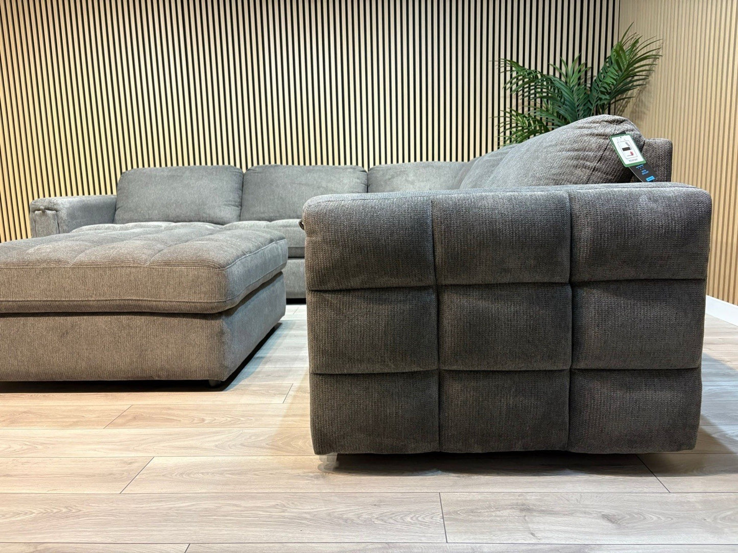 DFS - MAVAM Modular Premium Fabric Large 2 Corner 2 Sofa + Footstool - RRP £3699