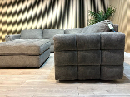 DFS - MAVAM Modular Premium Fabric 2 Corner 2 Sofa + Footstool - RRP £3499
