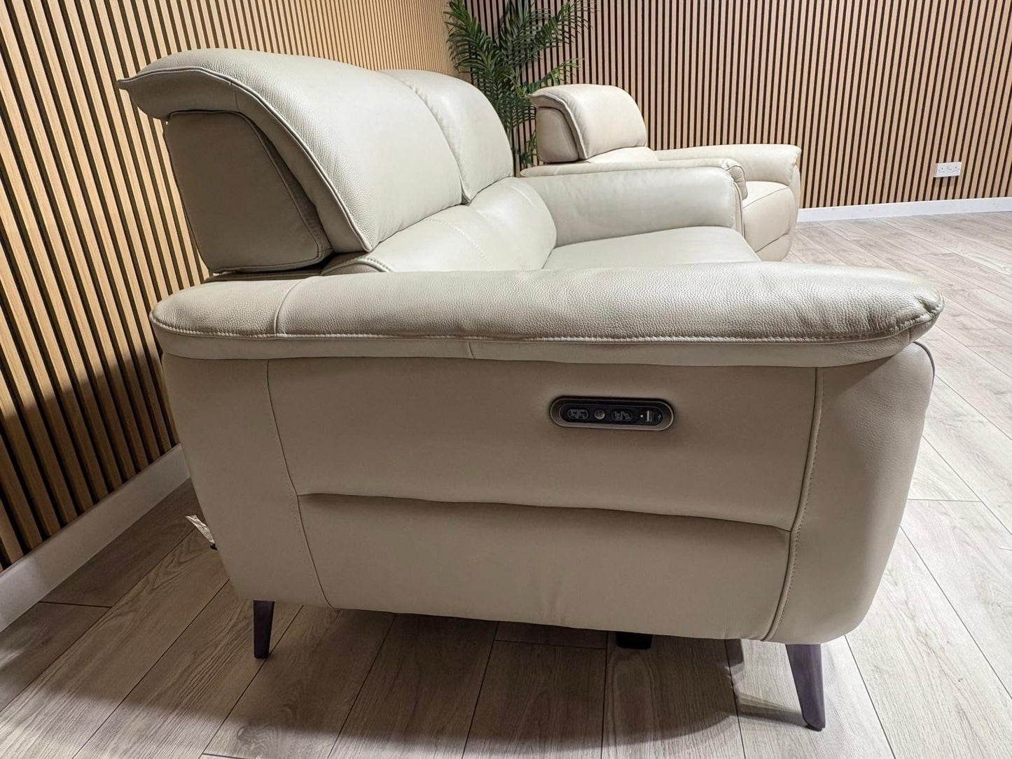 Furniture Village JUDE Style Leather 2 Seater Sofa + Armchair Set - RRP £4,440