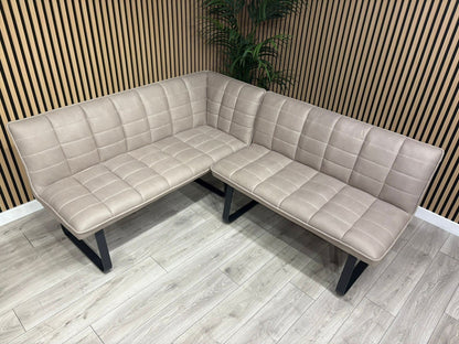 Furniture Village- LIMA Fabric Corner Bench Set, RRP: £1299
