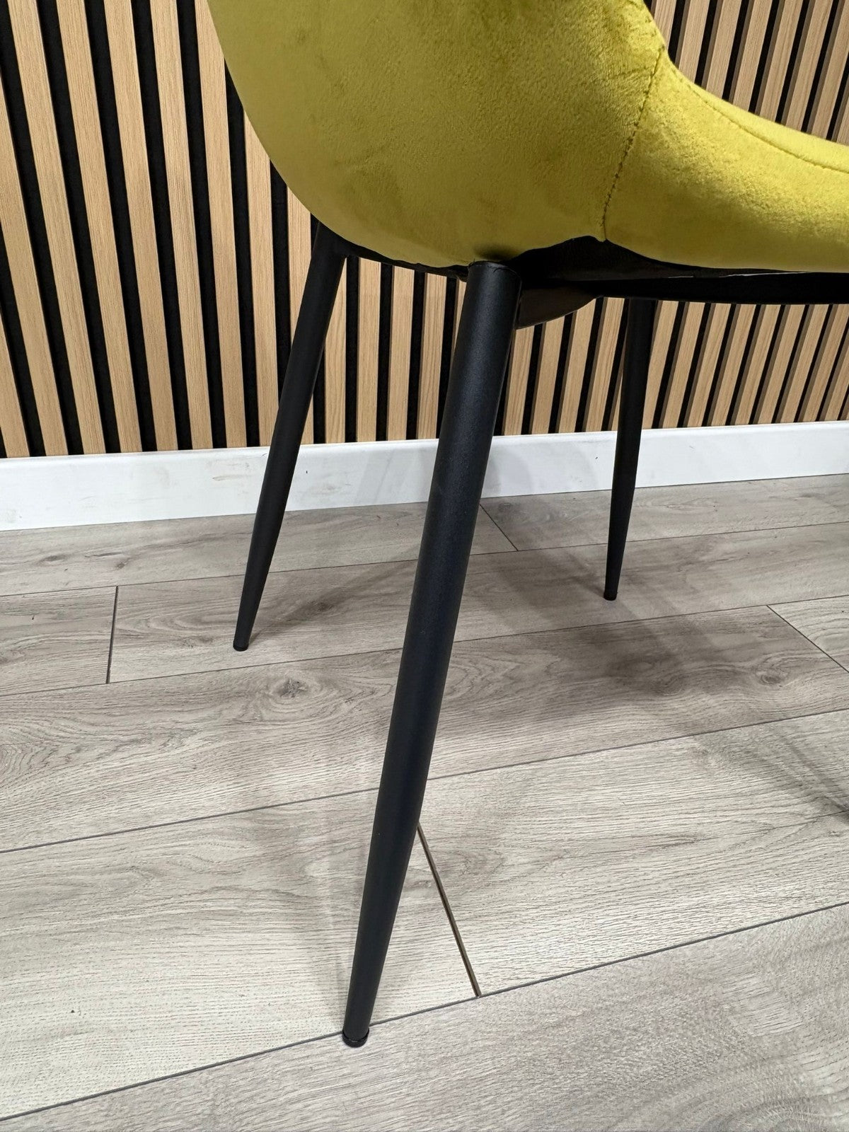 NEXT Sample - Brushed velvet dining chair