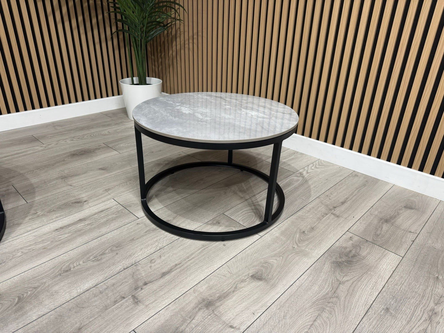 Furniture Village - Yoyo Nest Of Round Coffee Tables, Grey  - RRP £569