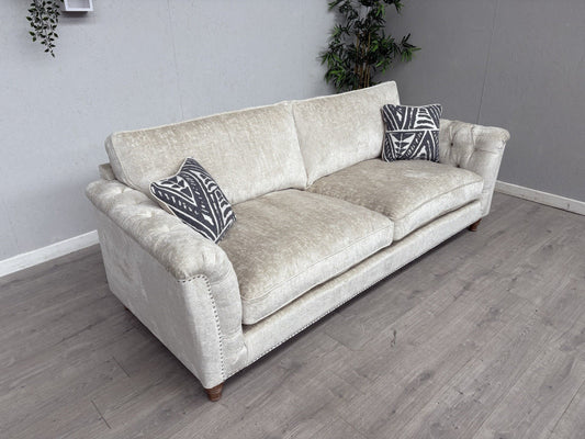 Westbridge - LUCILLE Extra Large Fabric 4 Seater Sofa, Oyster - RRP £2,695