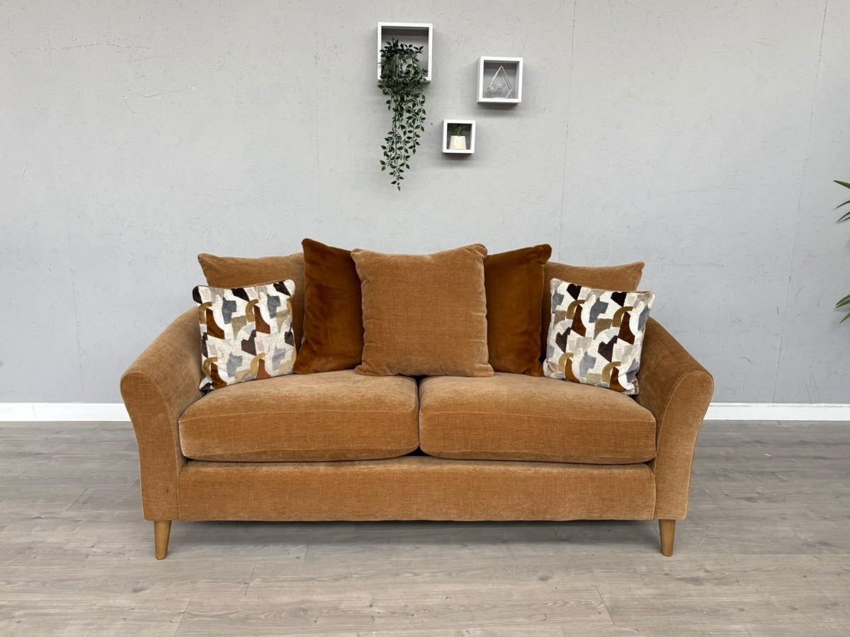 MOLLY Fabric 2 Seater Scatter Back Sofa RRP £1595