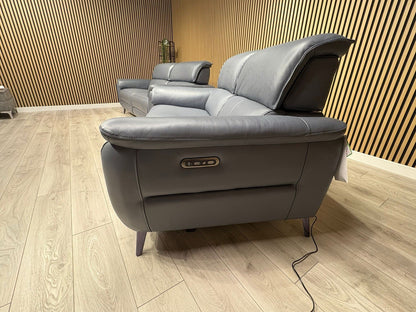 Furniture Village JUDE Style Leather 3 + 2 Seater Power Sofa Set - RRP £4,690