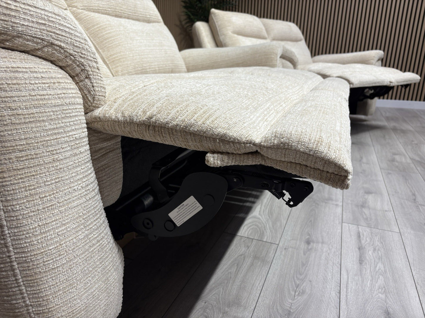 NAVONA 3 Seater + 2 Seater Fabric Sofa Set, Power Recliners - RRP £3,298